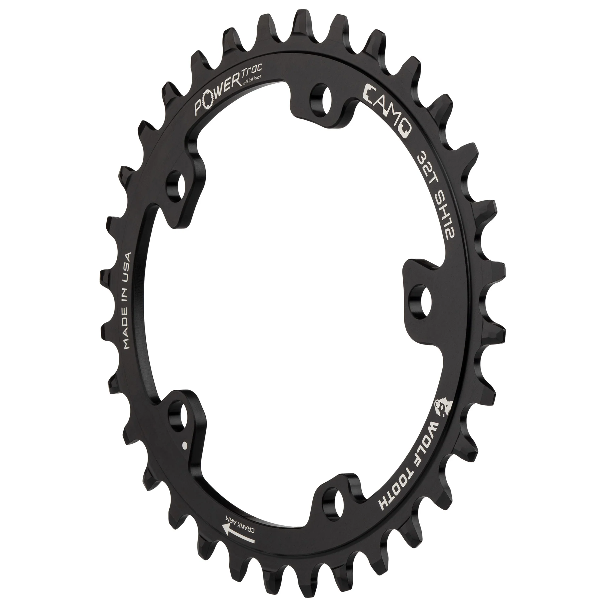 CAMO Aluminum Oval Chainring - Image 4