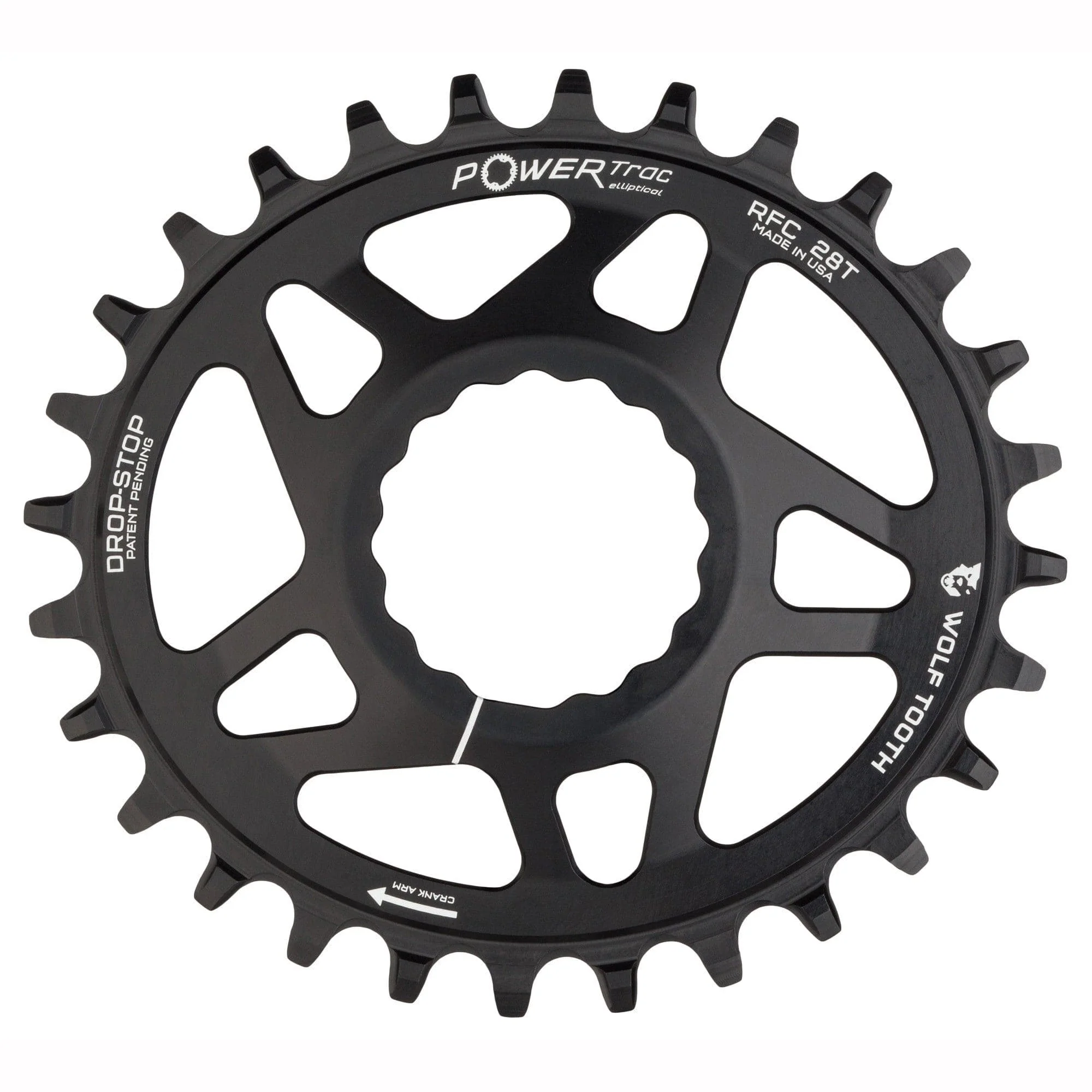 Oval Direct Mount Chainrings for Race Face Cinch - Drop-Stop A - Image 3