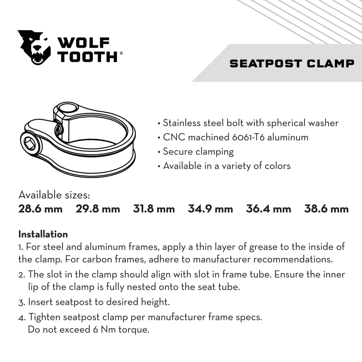 Seatpost Clamp - Green - 28.6 mm - Image 6