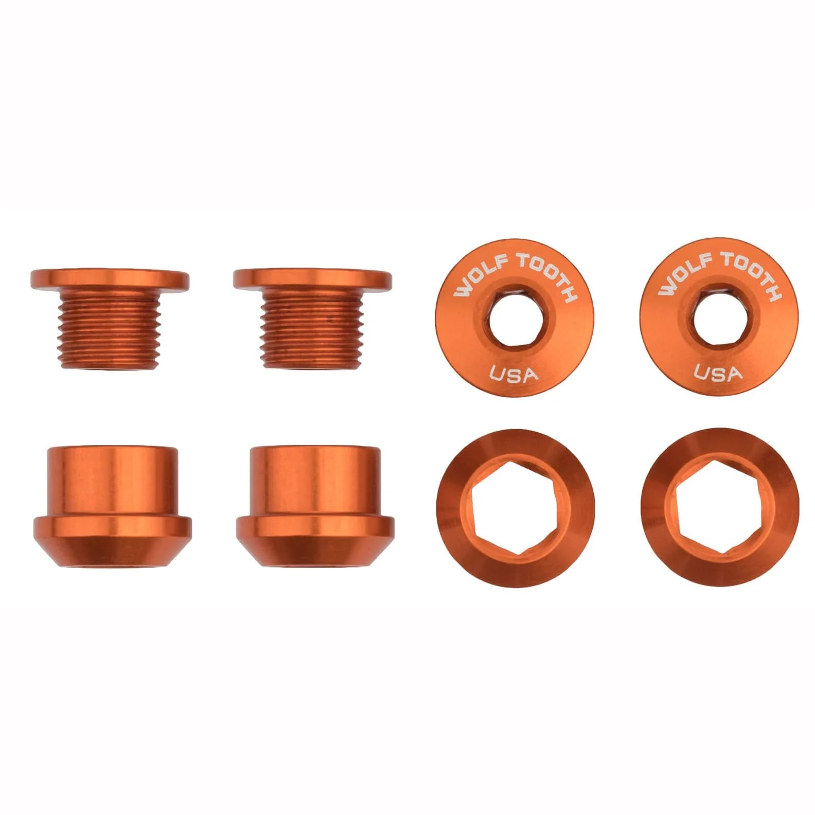 Set of 4 Chainring Bolts+Nuts for 1X - Image 5