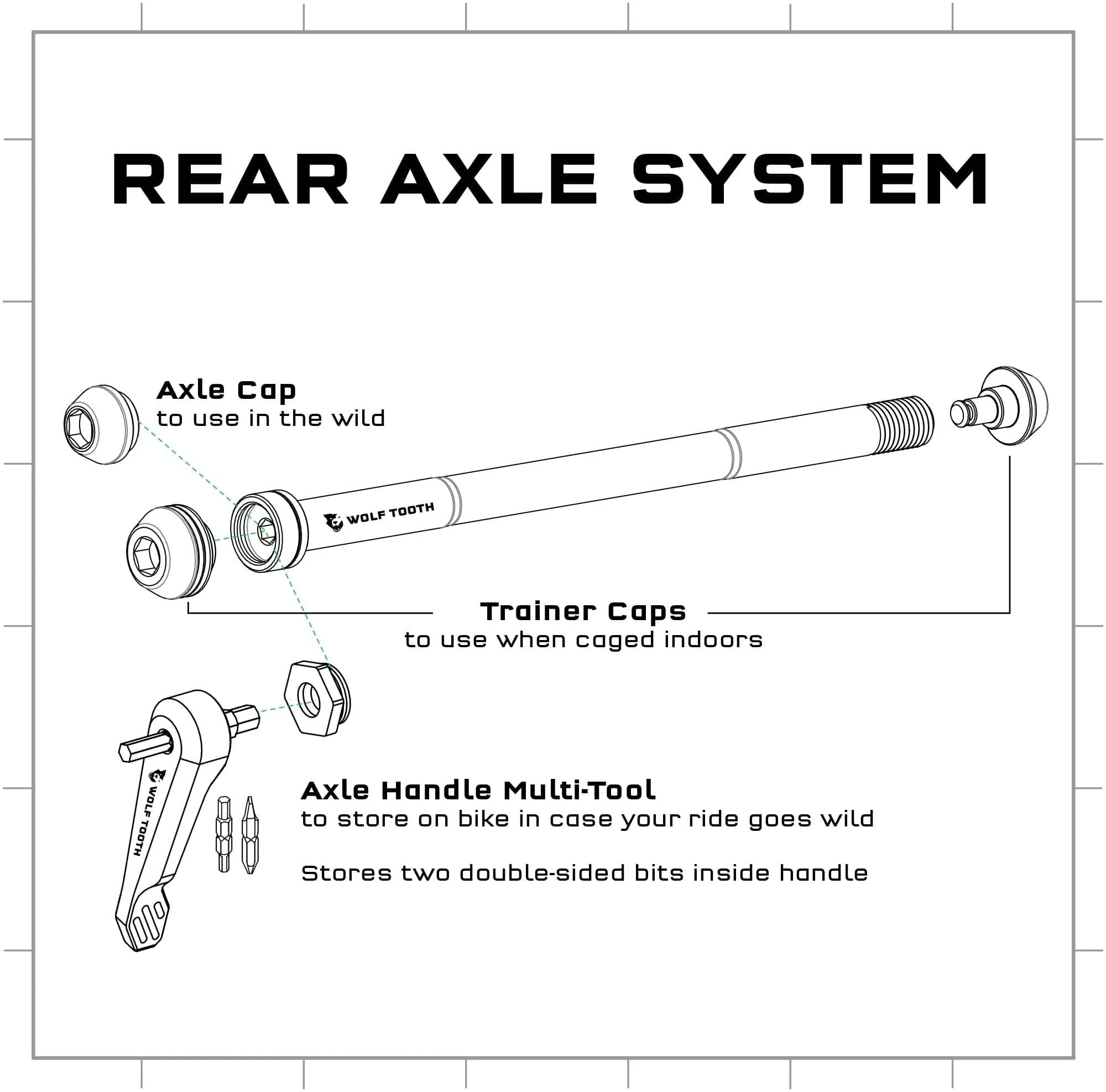Wolf Tooth Rear Axle - Image 2