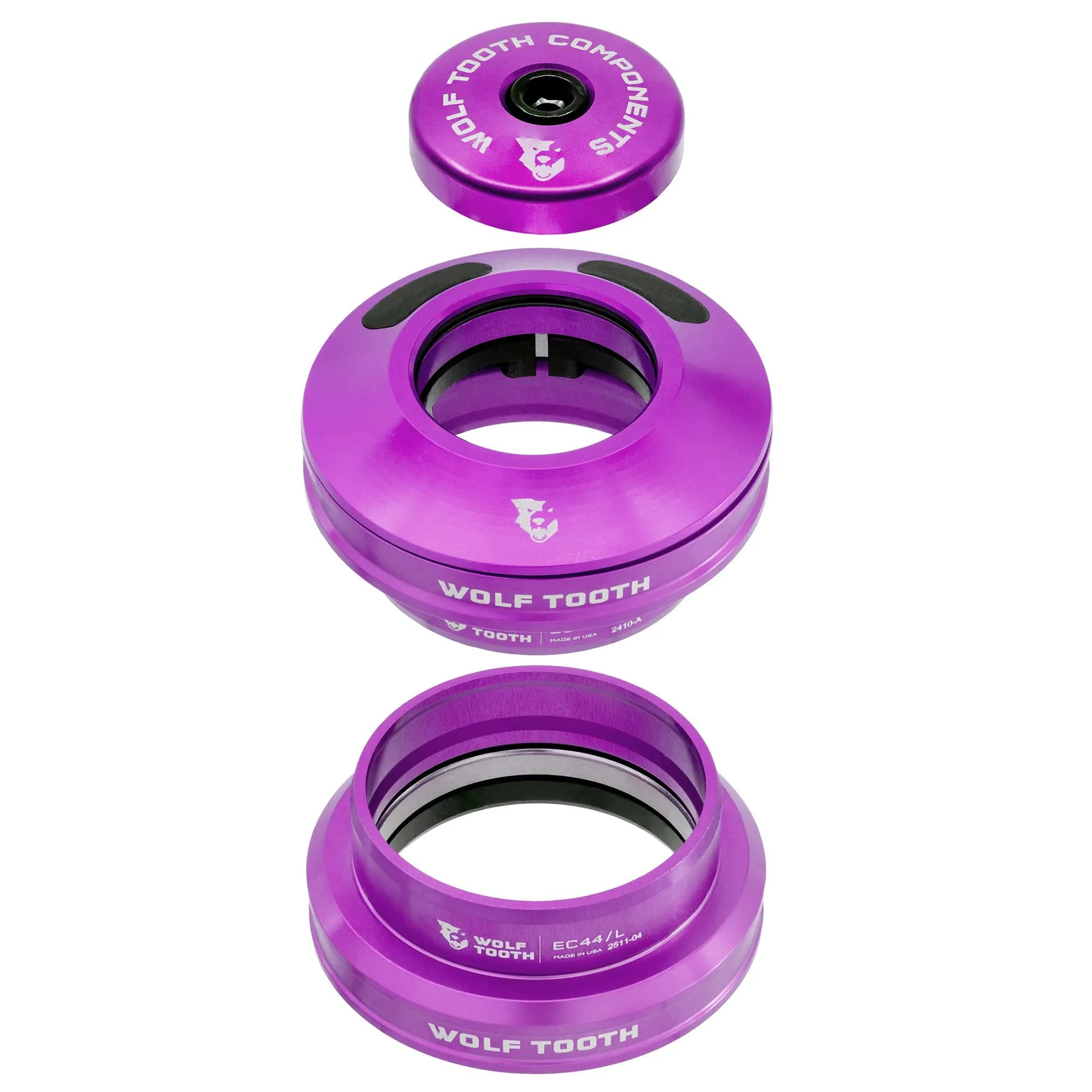 Wolf Tooth Premium EC44 Aero Headset for Semi-Internal Routing - Image 7
